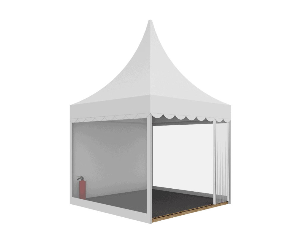 3m x 3m Pagoda Tent from 2.005,00€