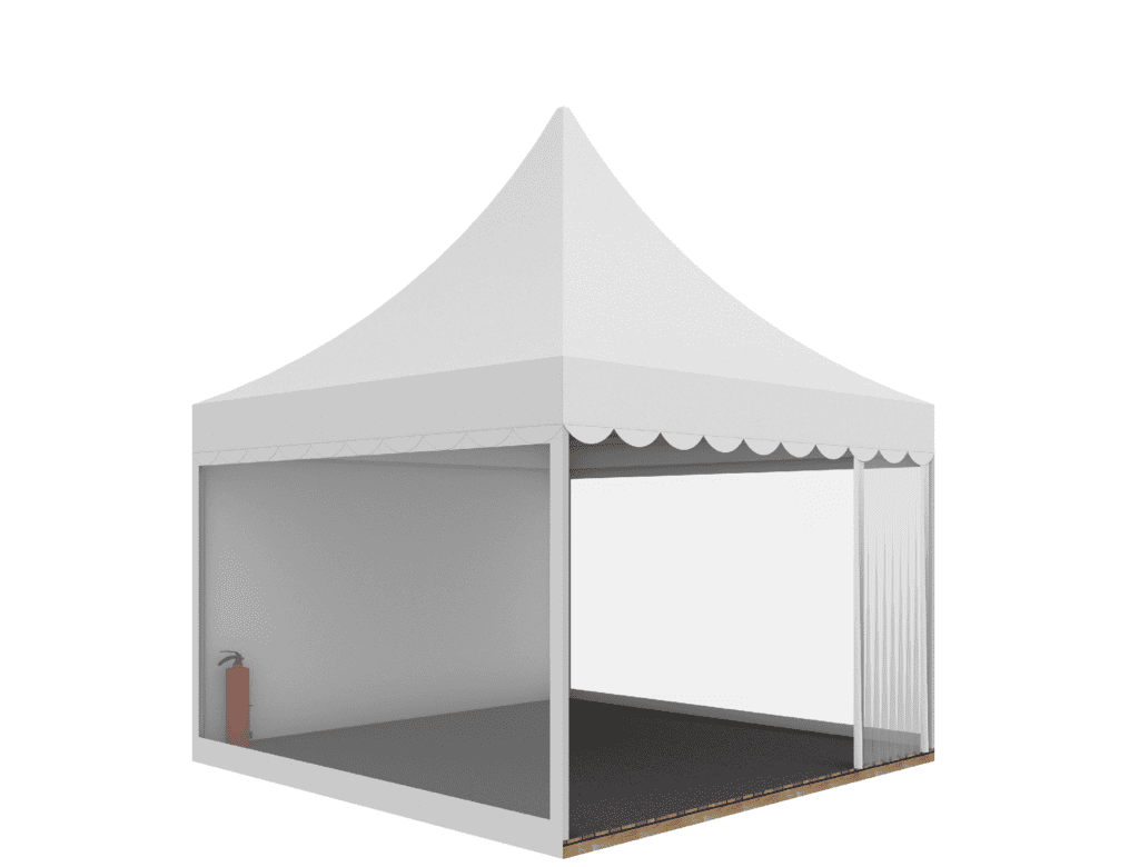 4m x 4m Pagoda Tent from 2.770,00€