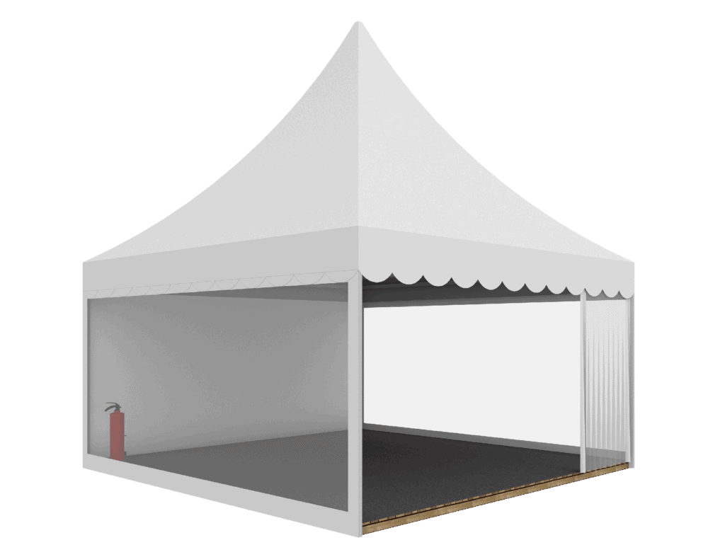 5m x 5m Pagoda Tent from 3.450,00€