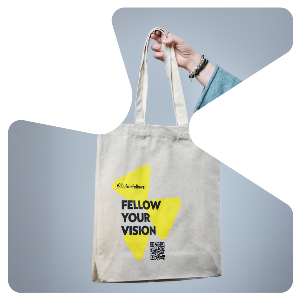 Nachhaltiger Messebau bei Fairfellows mit wiederverwendbaren Materialien und klarer Haltung