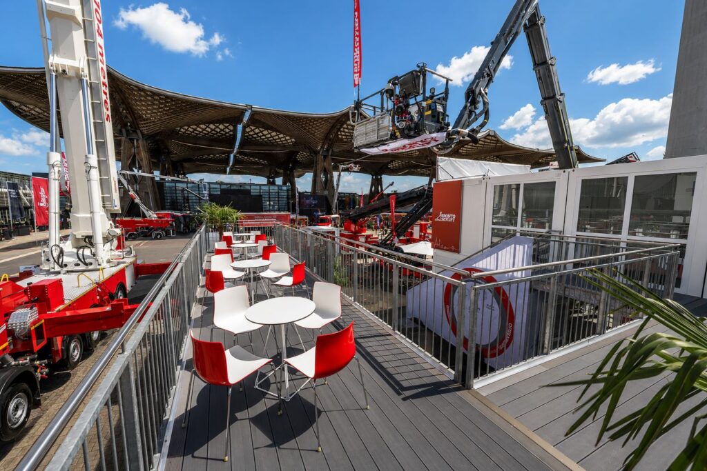 Messestand Bronto Skylift @ Interschutz 2026