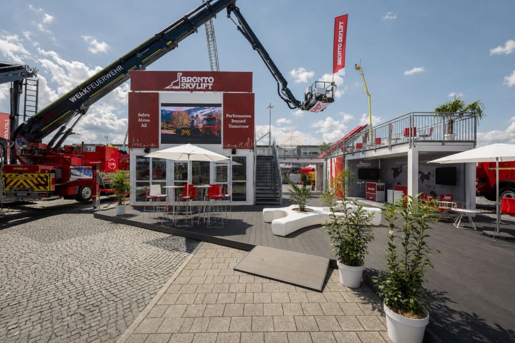 Messestand Bronto Skylift @ Interschutz 2026