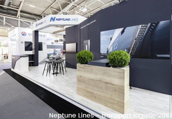 Neptune Lines @ Transport Logistic 2019,<br>Messe München