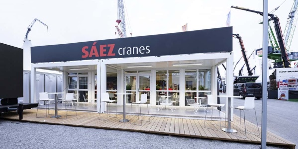 Grúas Sáez @ bauma 2025 <br>Messe München