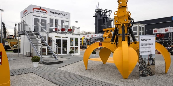 Mantsinen @ bauma 2025 <br>Messe München